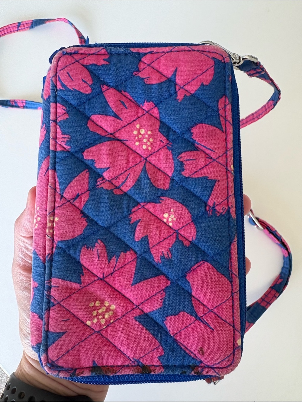 Vera Bradley Crossbody floral zip wallet bag - Picture 10 of 10